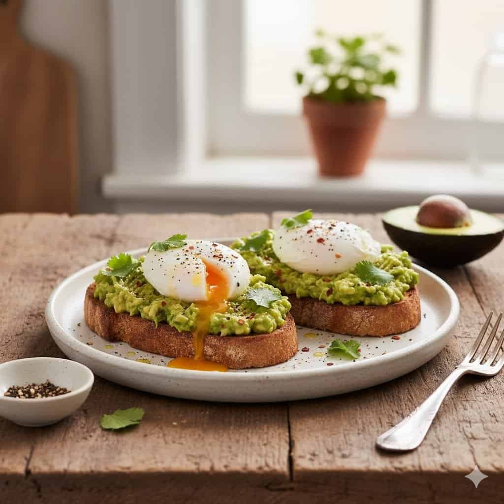 Avocado Toast with Poached Eggs: A Nutrient-Packed Breakfast Delight