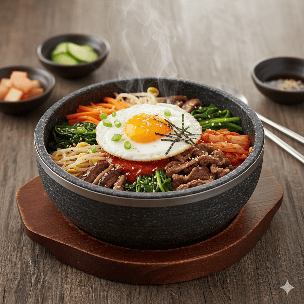 Spicy Korean Bibimbap